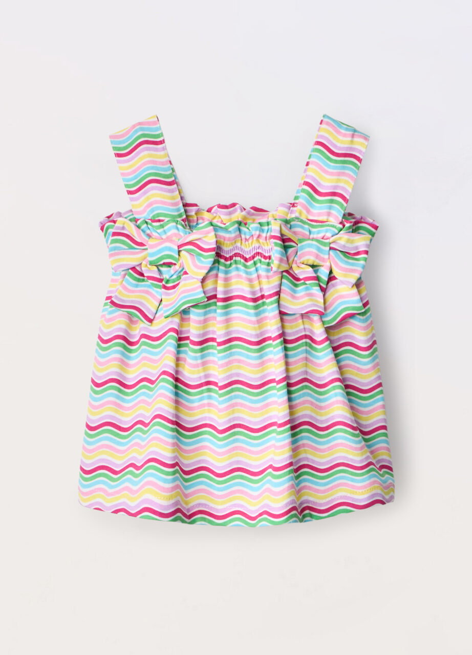 Top od čistog pamučnog jerseya za bebe