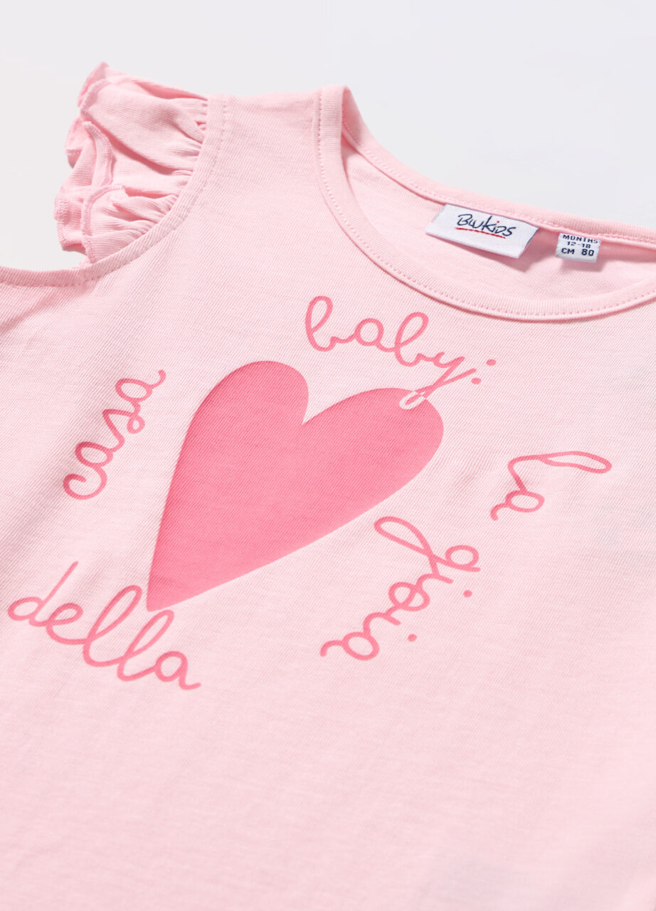 Alternative view of Top od čistog pamučnog jerseya za bebe