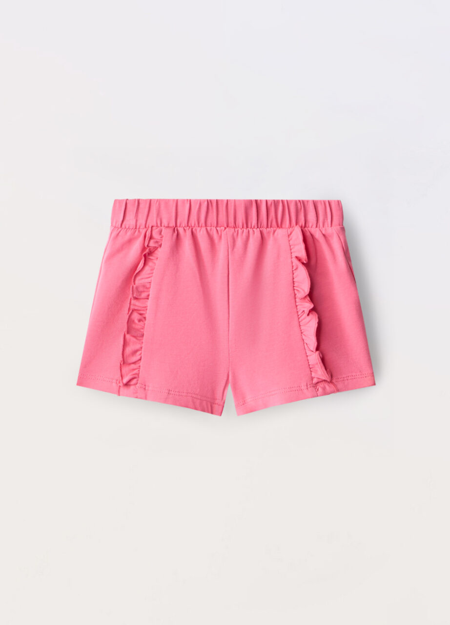 Šorc od čistog pamučnog jerseya za bebe