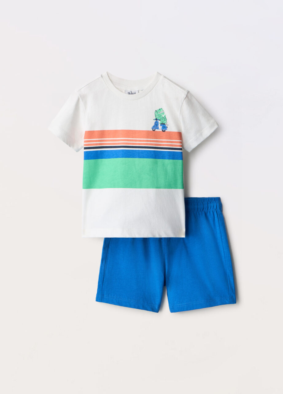 Trenerka set od čistog pamučnog jerseya za bebe