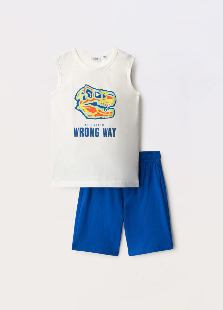 Trenerka set od čistog pamučnog jerseya za dječake