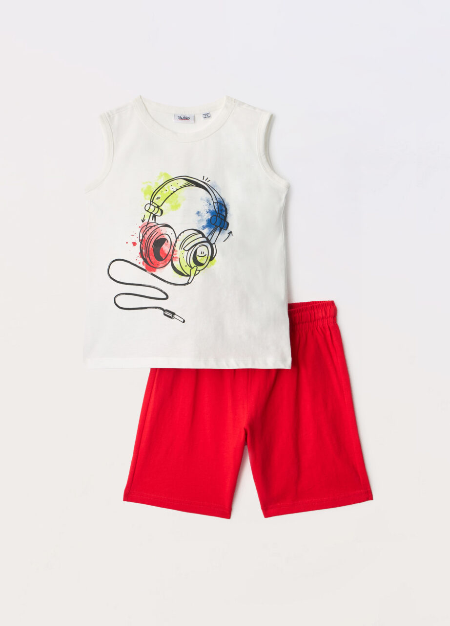 Trenerka set od čistog pamučnog jerseya za dječake