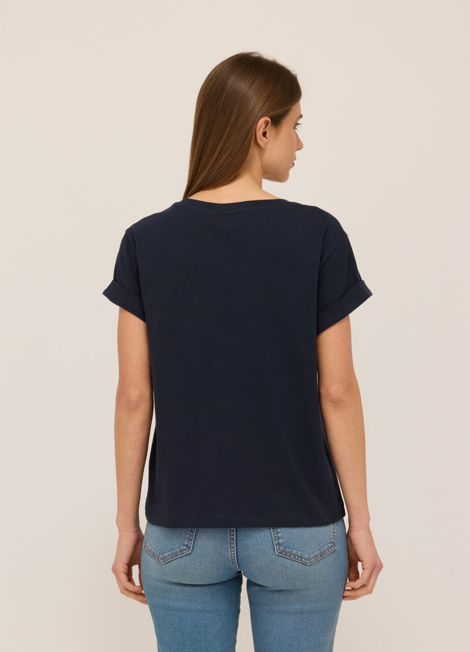 Alternative view of Ženska majica od čistog pamučnog jerseya
