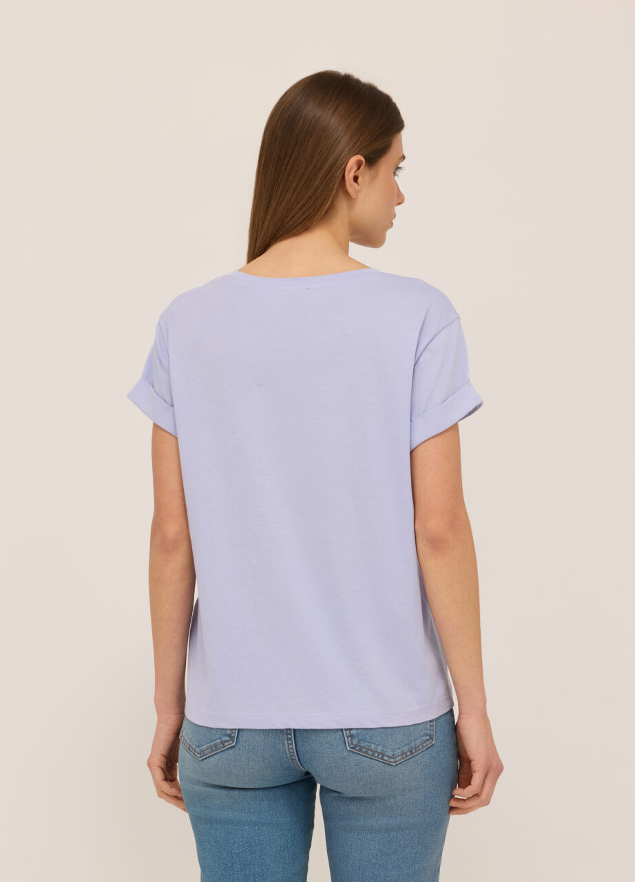 Alternative view of Ženska majica od čistog pamučnog jerseya