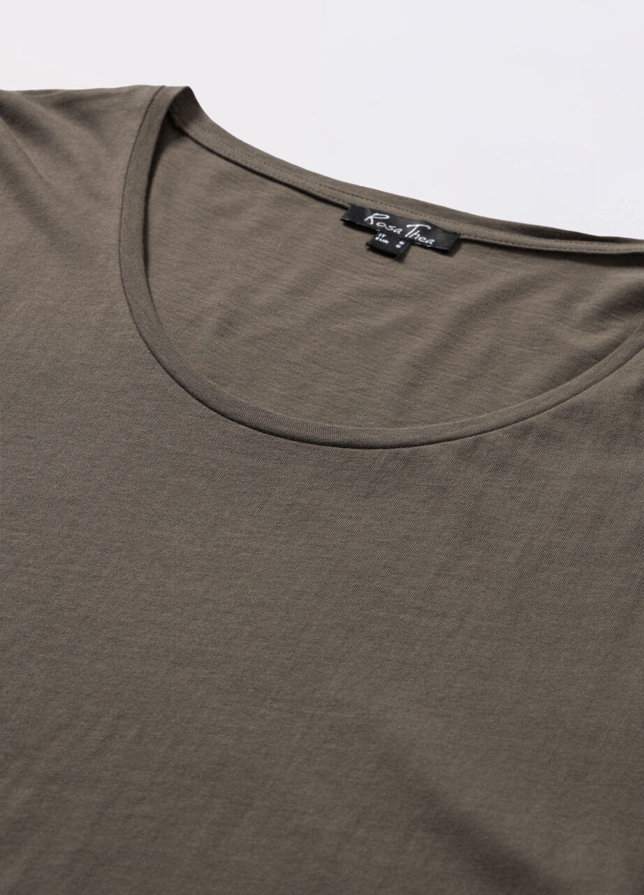 Alternative view of Haljina od čistog pamučnog jerseya za punije žene