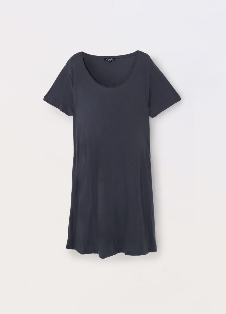 Haljina od čistog pamučnog jerseya za punije žene