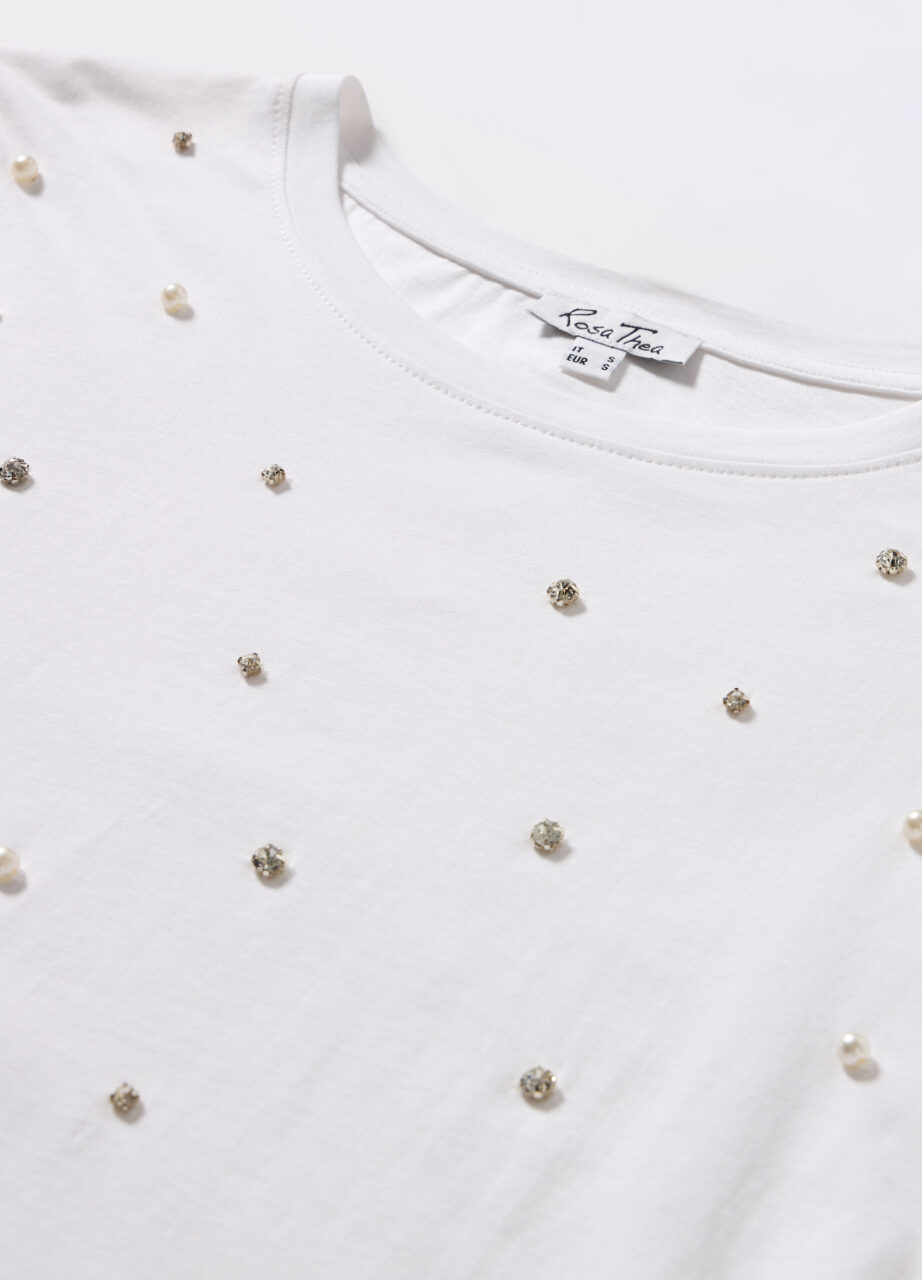 Alternative view of Majica od čistog pamučnog jerseya za punije žene