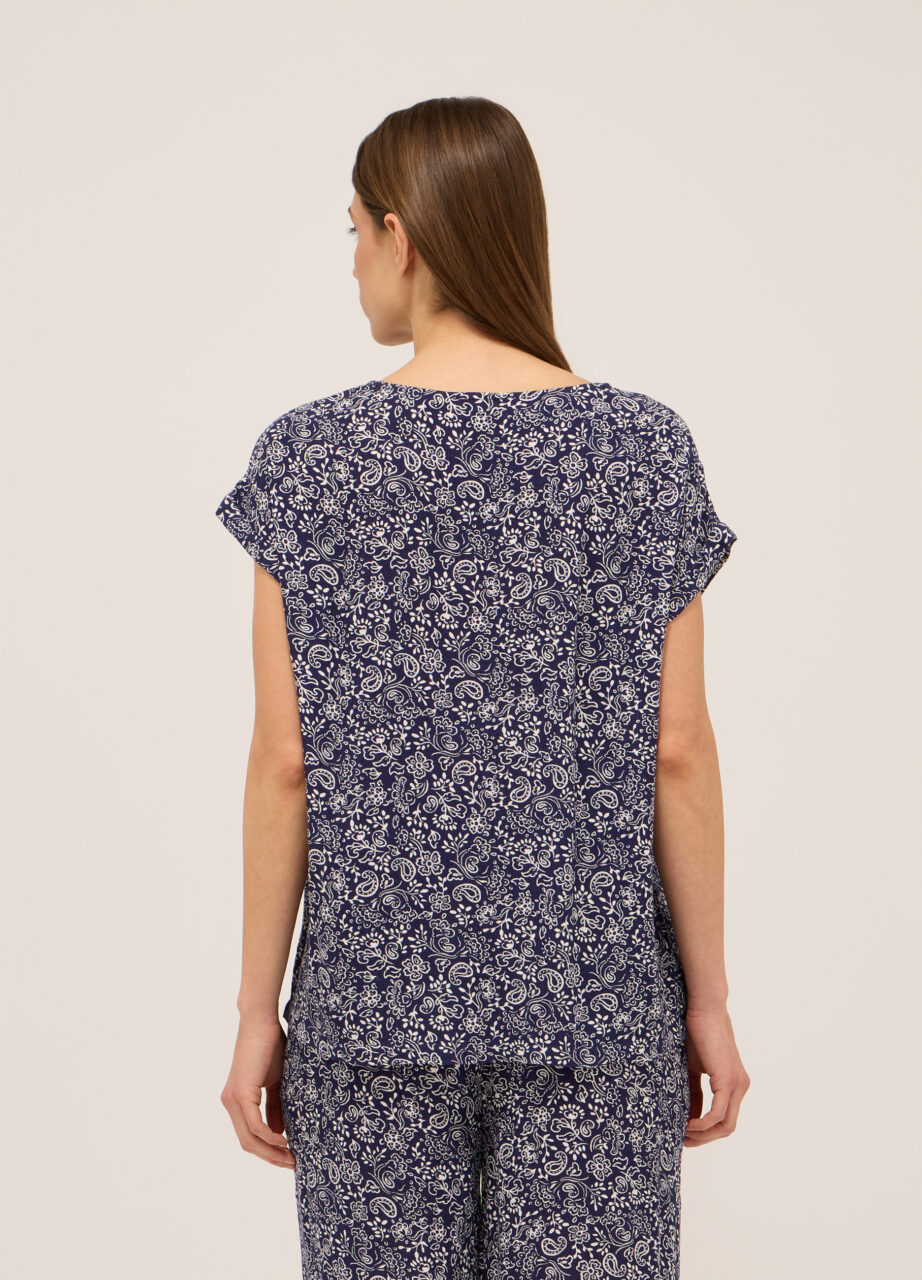 Alternative view of Ženska bluza od čiste viskoze s printom