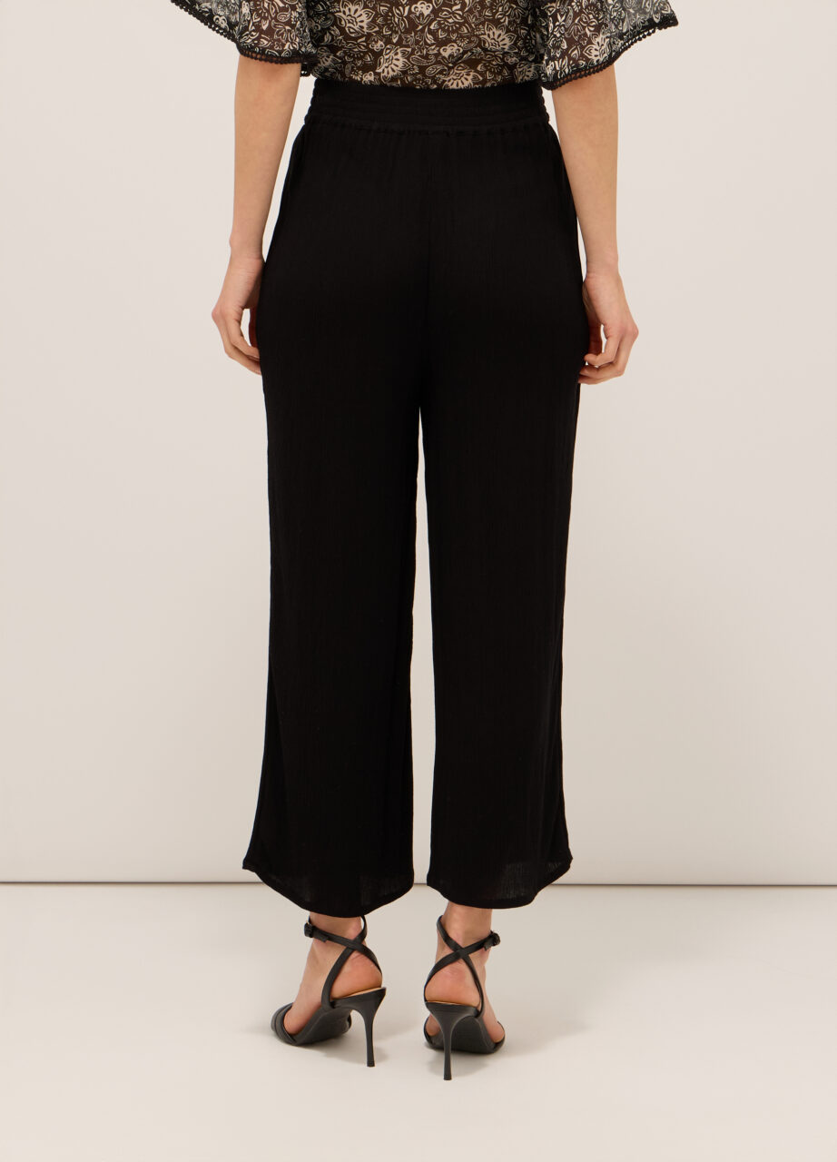 Alternative view of Ženske pantalone od krepon viskoze