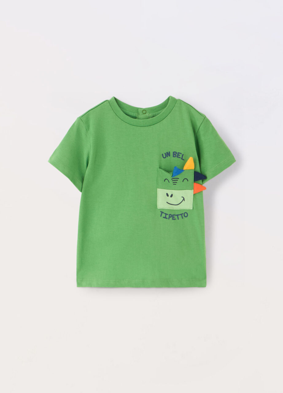 Majica od čistog pamučnog jerseya za bebe