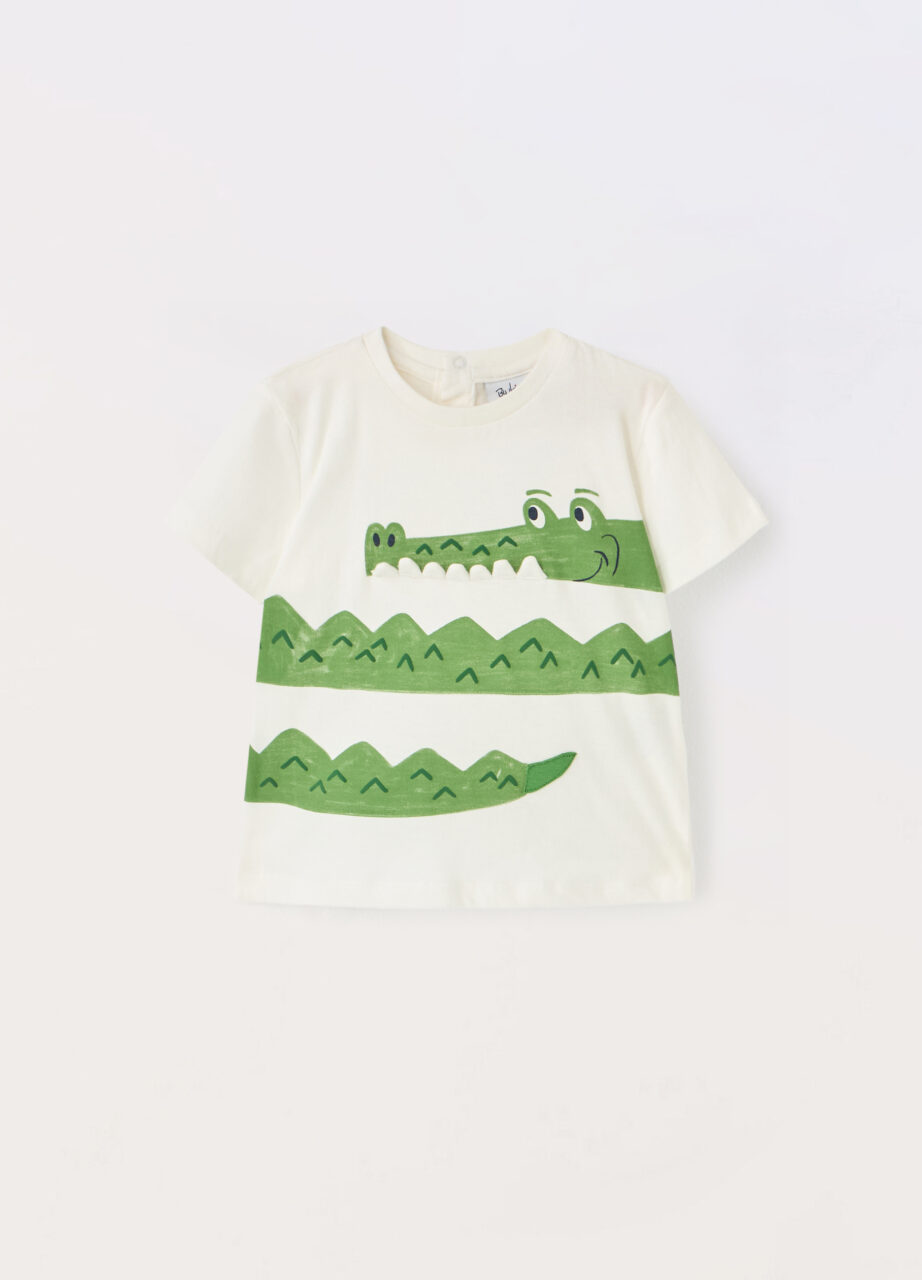 Majica od čistog pamučnog jerseya za bebe