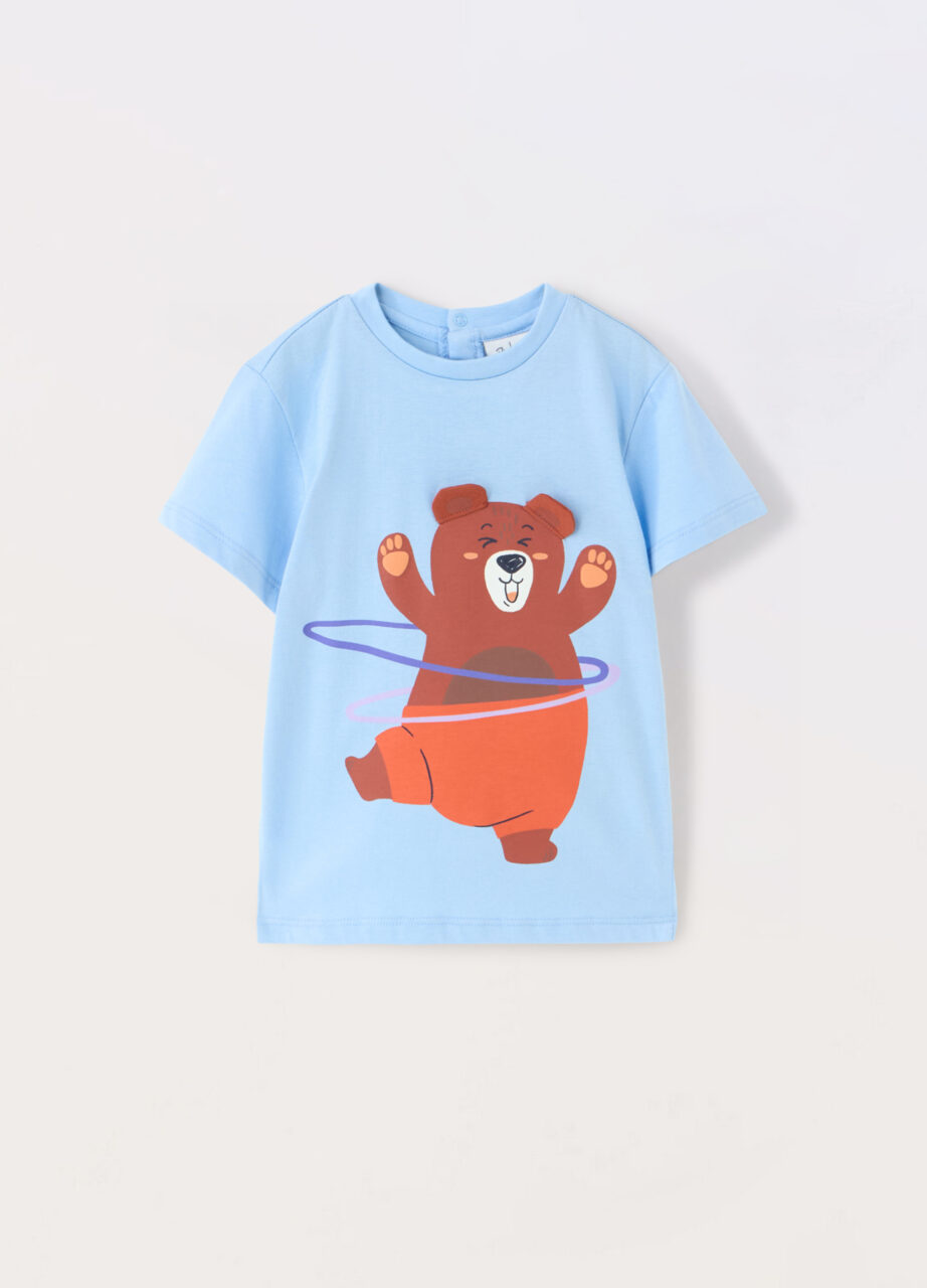 Majica od čistog pamučnog jerseya za bebe