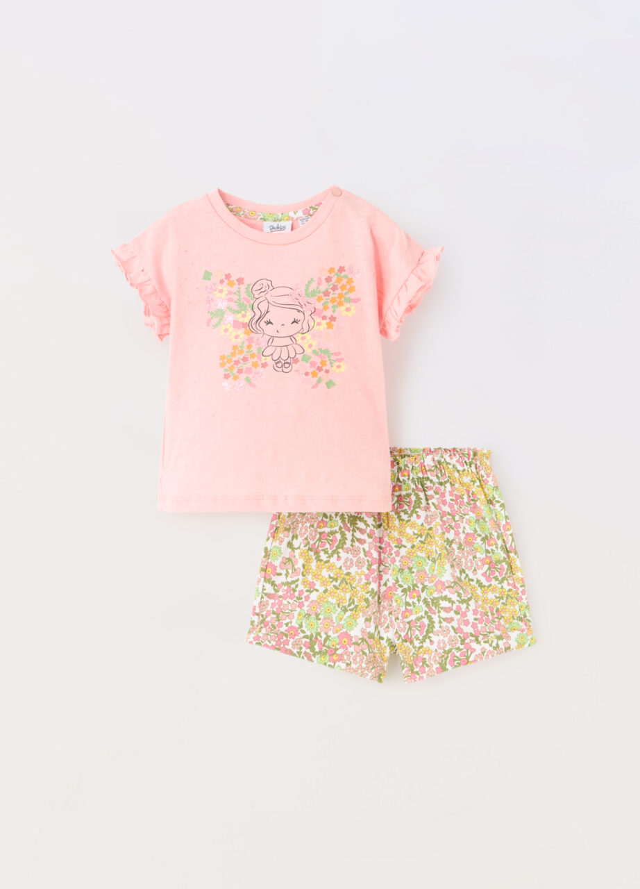 Trenerka set od slub jerseya od čistog pamuka za bebe djevojčice