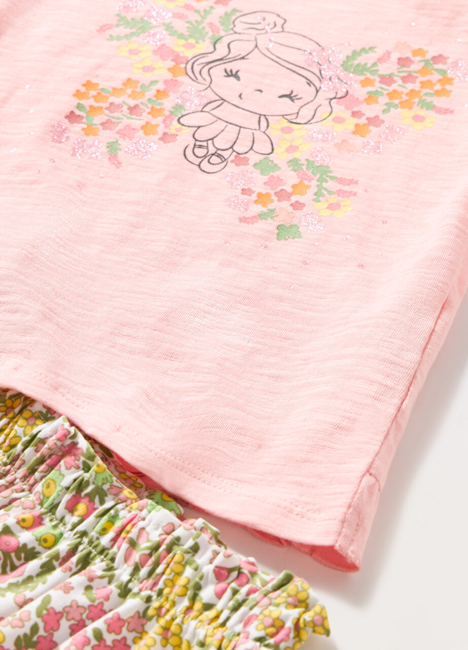 Alternative view of Trenerka set od slub jerseya od čistog pamuka za bebe djevojčice