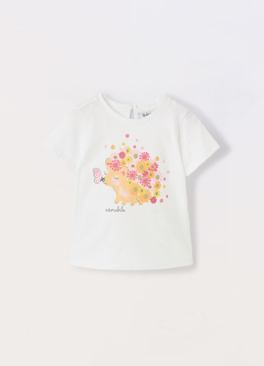 Majica od jerseya od čistog pamuka za bebe djevojčice