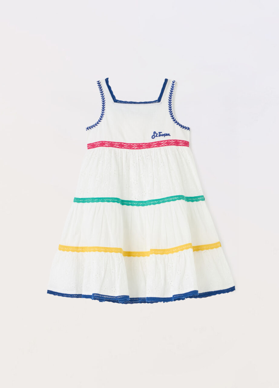 Haljina od muslin pamuka za djevojčice