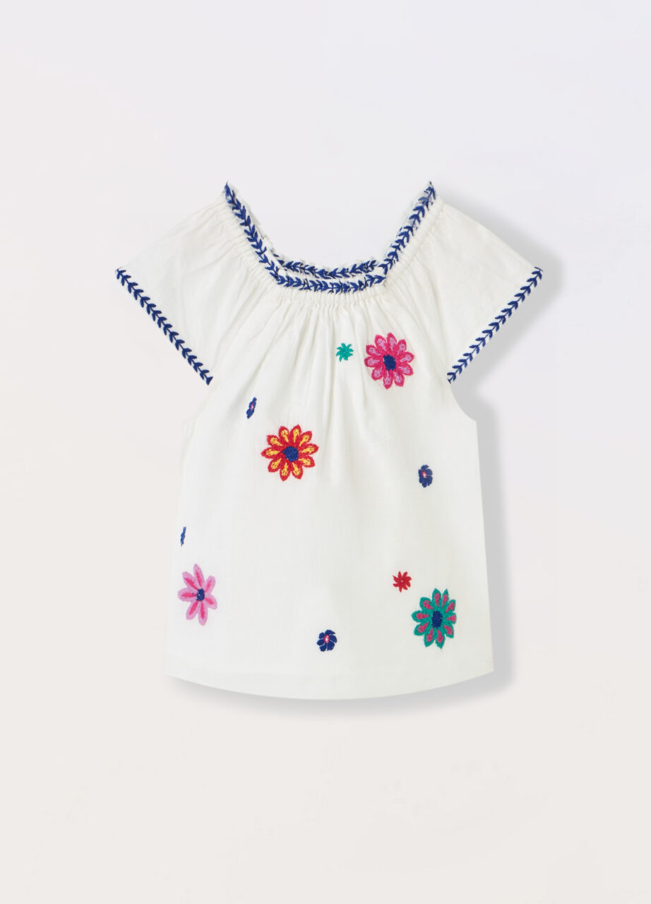 Bluza od muslin pamuka za djevojčice