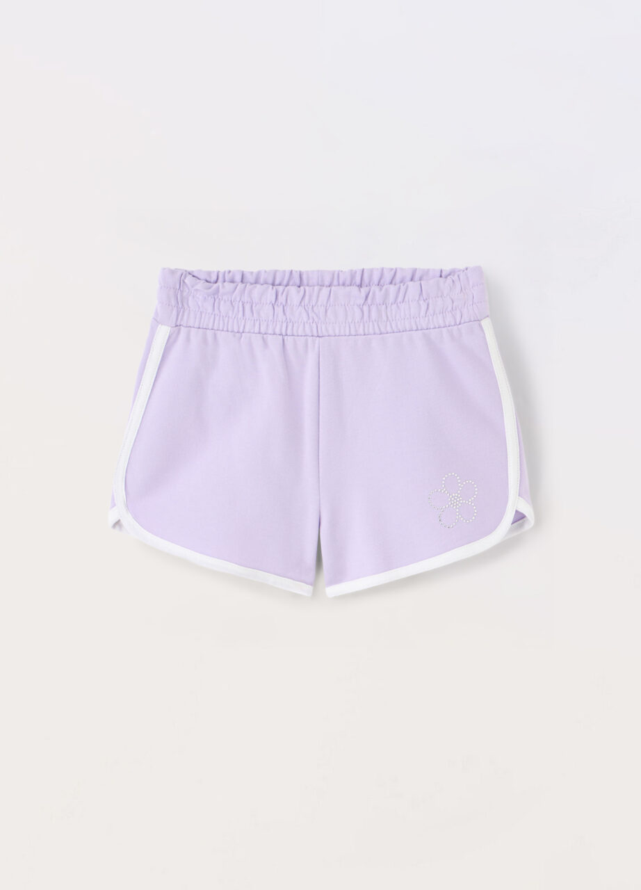 Šorc od french terry pamuka za djevojčice