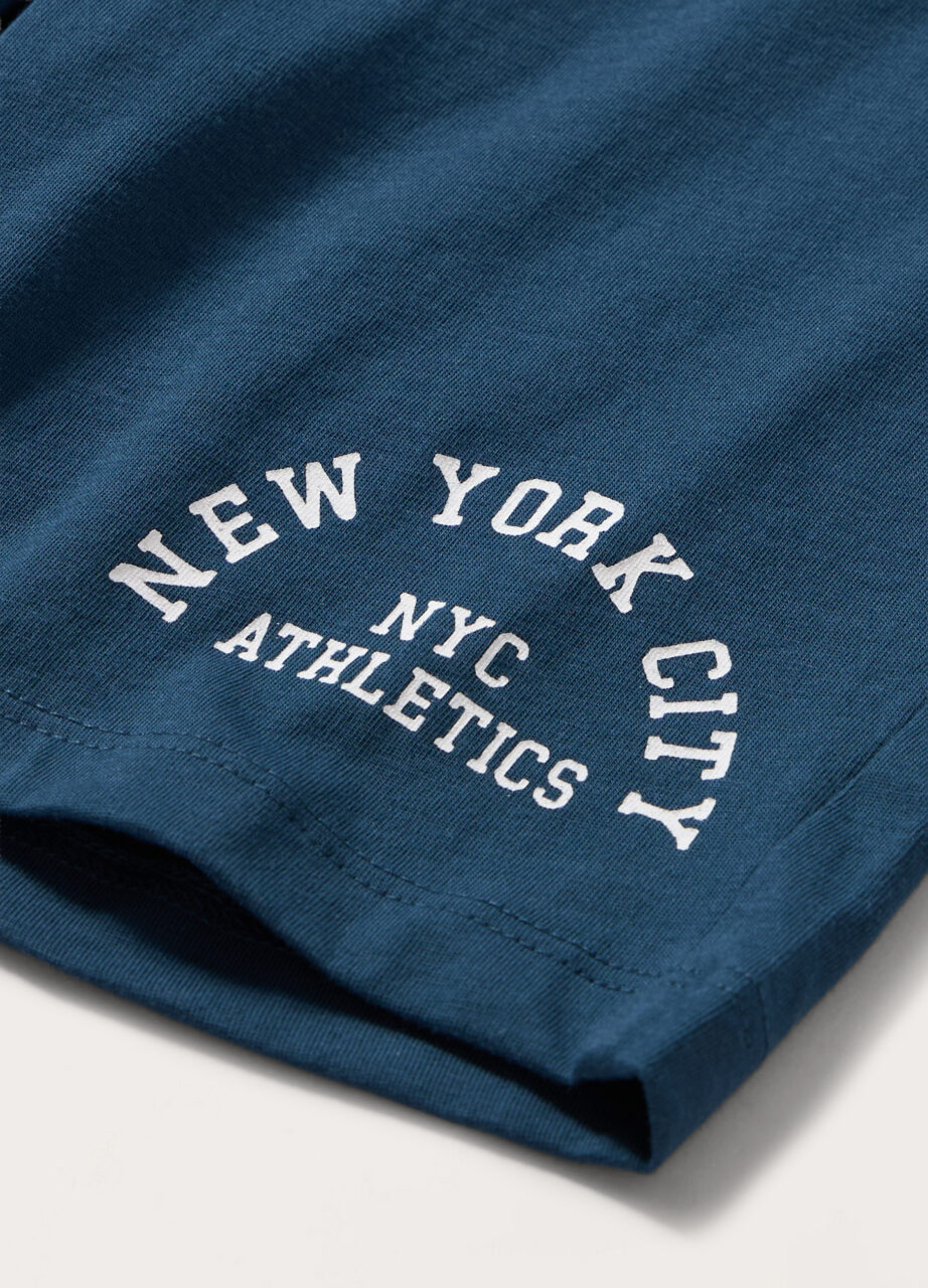 Alternative view of Šorc od čistog pamučnog jerseya za dječake