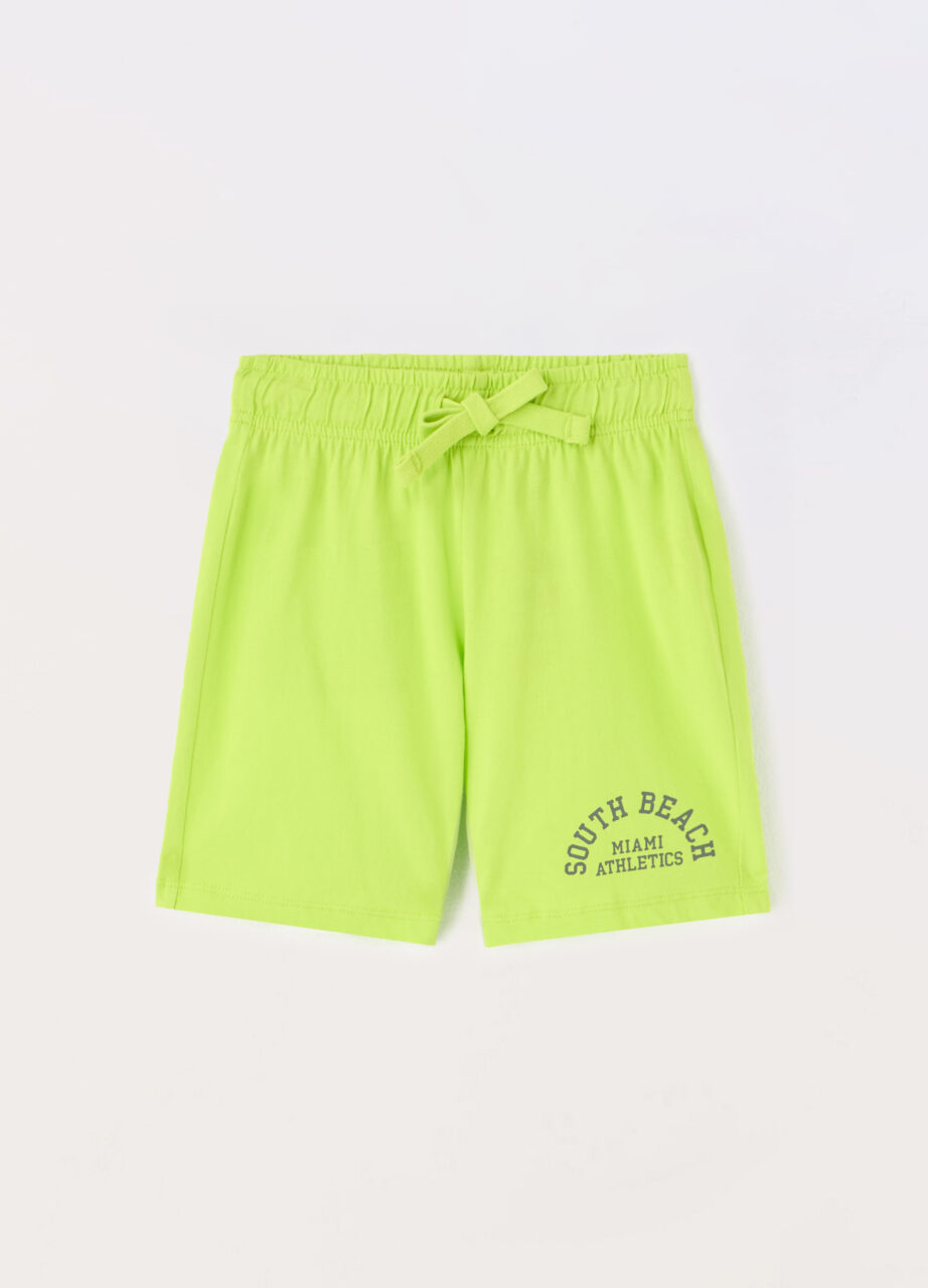 Šorc od čistog pamučnog jerseya za dječake