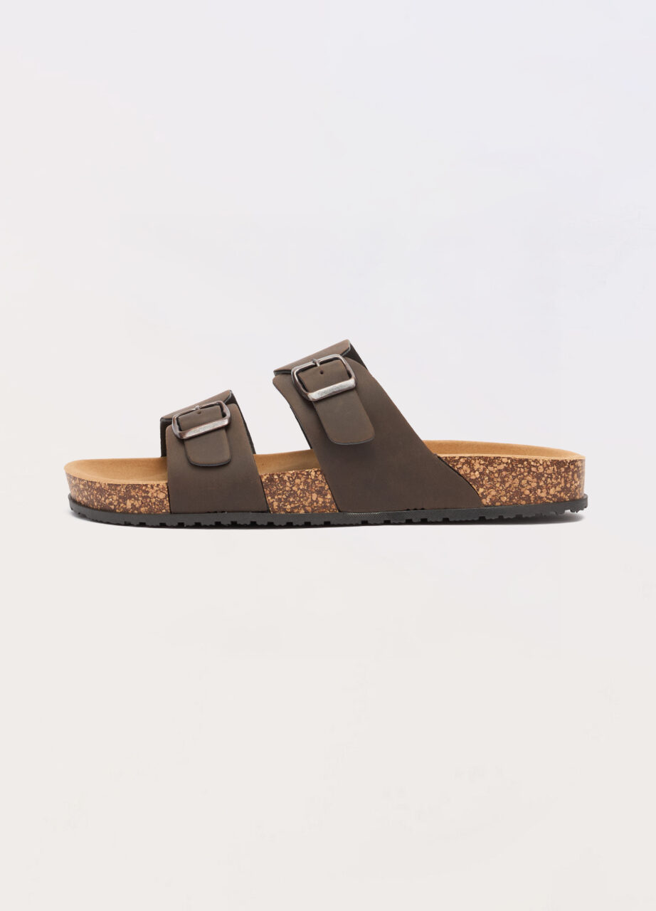 Muške brušene sandale s kopčama