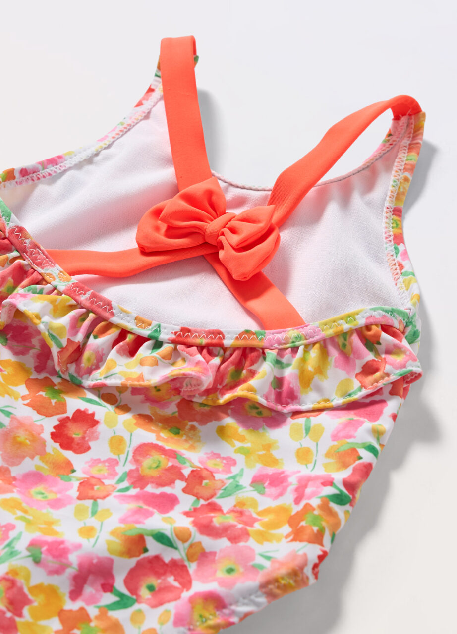 Alternative view of Jednodijelni kupaći kostim s cvjetnim uzorkom za novorođenče (djevojčica)