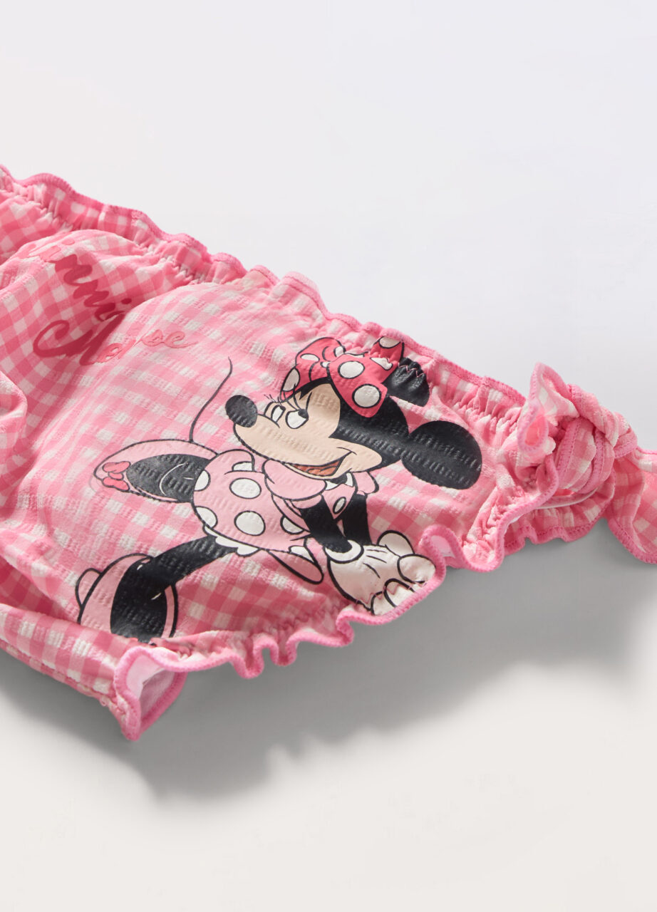 Alternative view of Slip kupaći kostim na kvadrate za novorođenče (djevojčica)