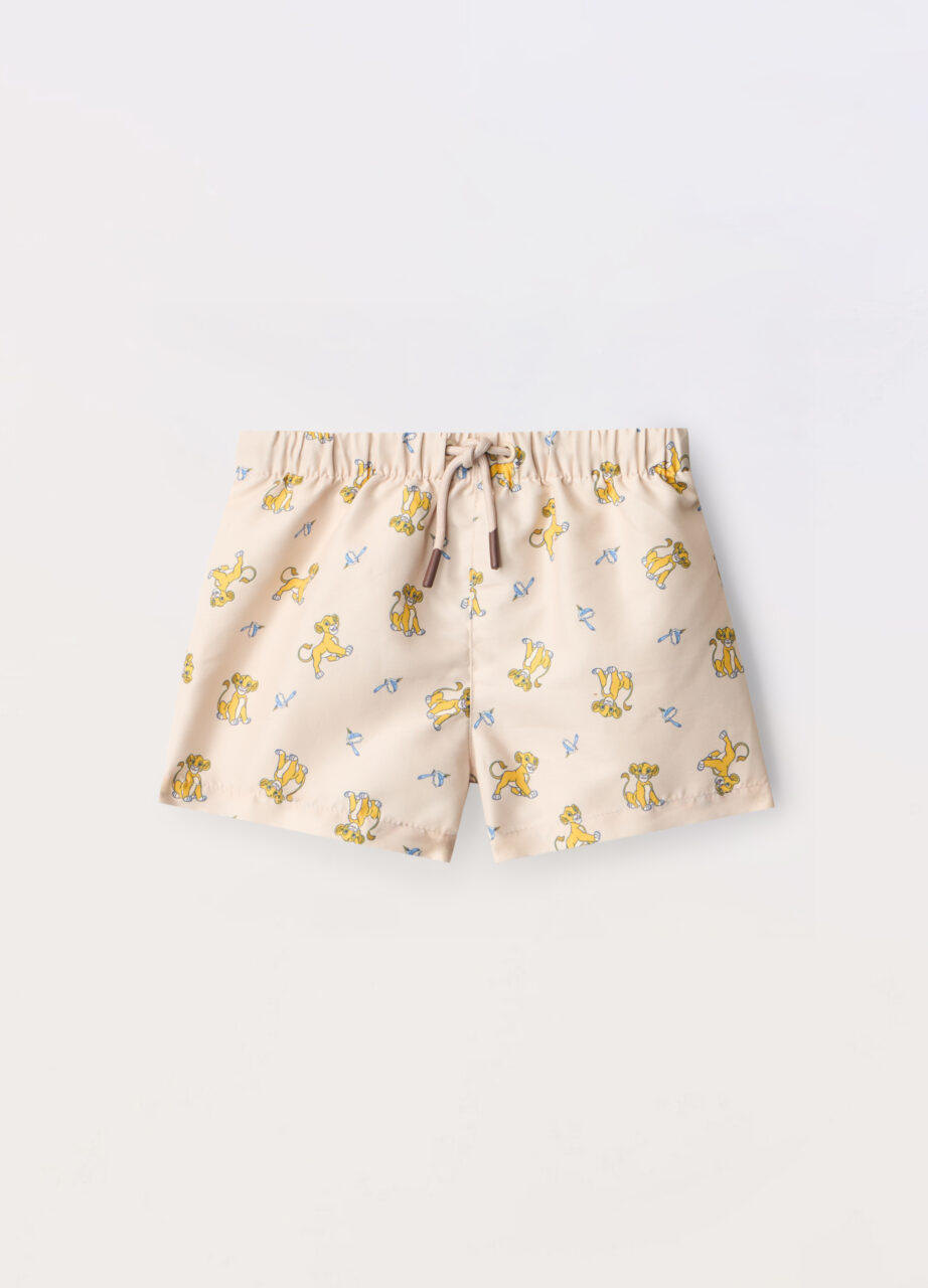 Bokser kupaći kostim s printom za novorođenče