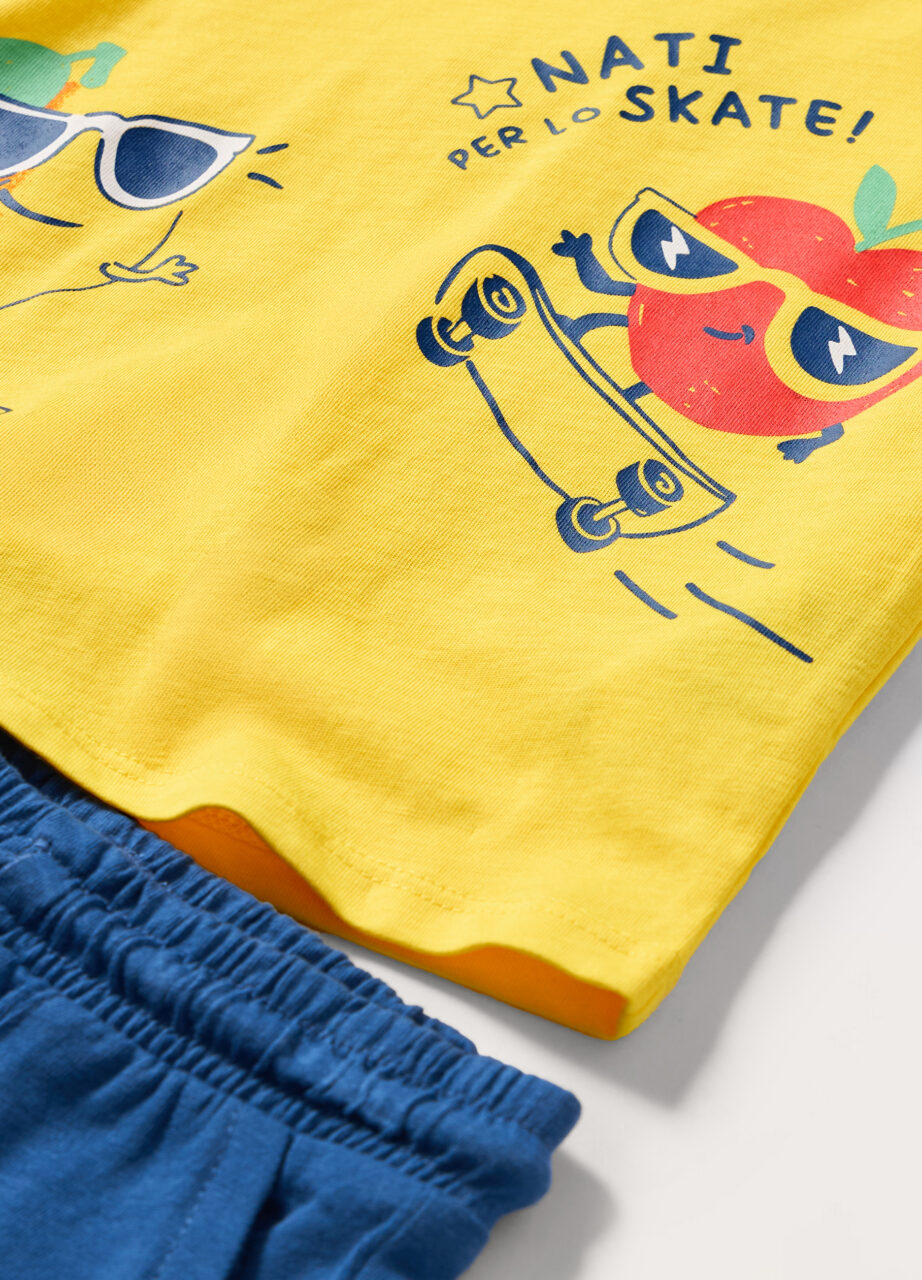 Alternative view of Trenerka set u jerseyu od čistog pamuka za novorođenče