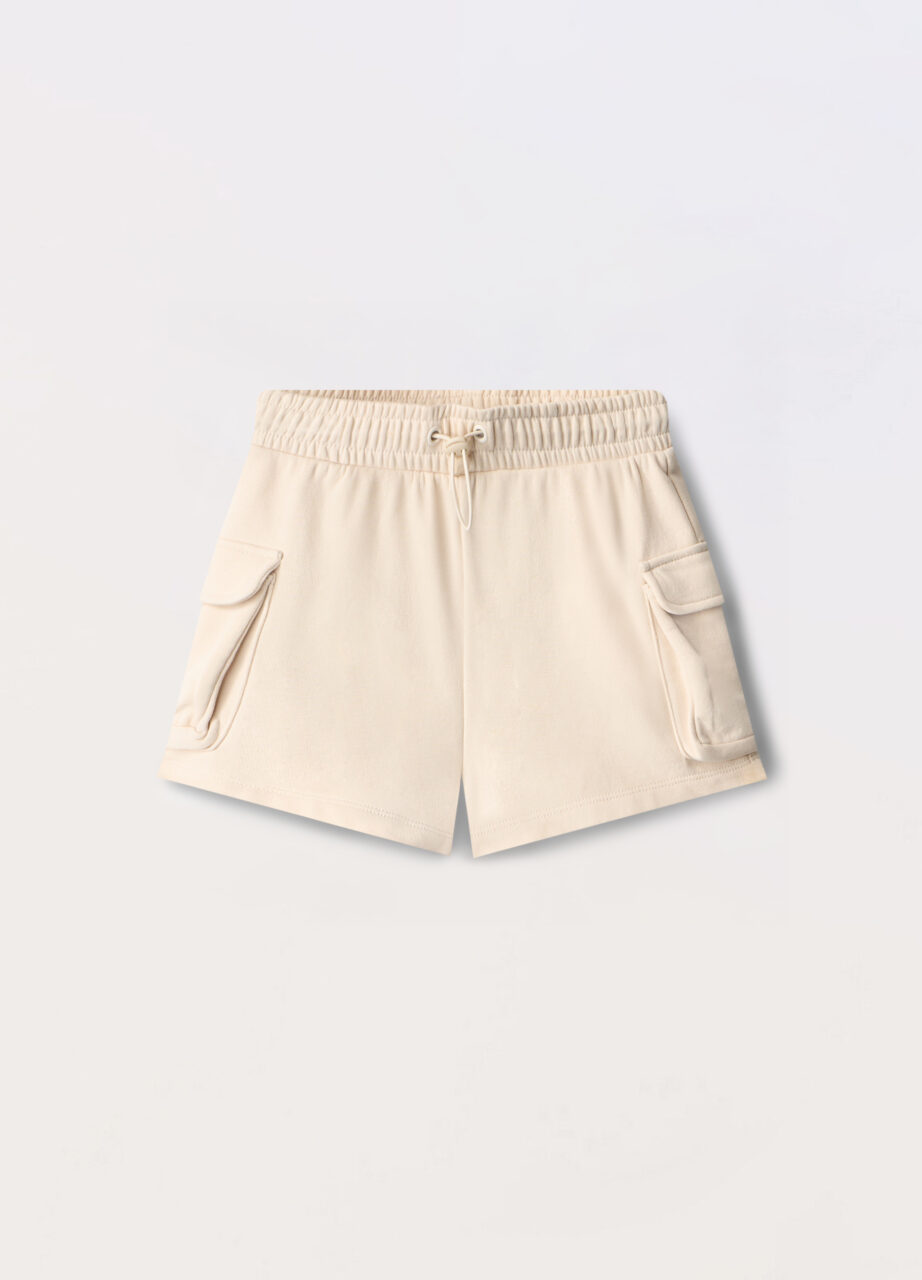 Cargo šorc od french terry mješavine pamuka za djevojčicu