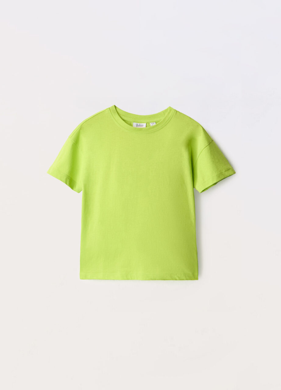 Majica u jerseyu od čistog pamuka za dječaka