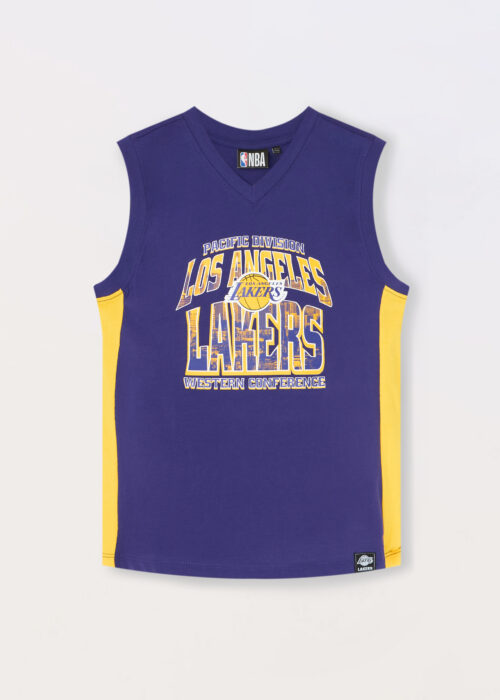 NBA majica bez rukava od čistog pamuka za dječaka