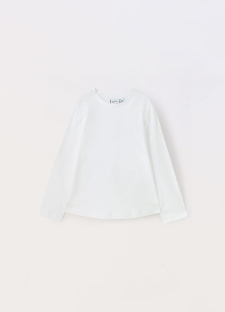 Majica od čistog jersey pamuka za djevojčicu