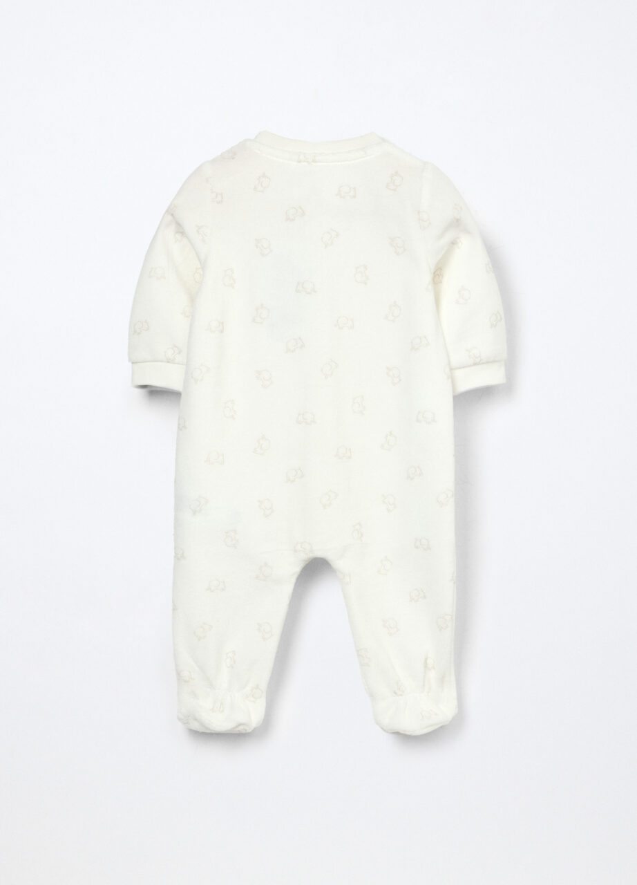 Alternative view of Jednodijelni kombinezon od velura s mješavinom pamuka