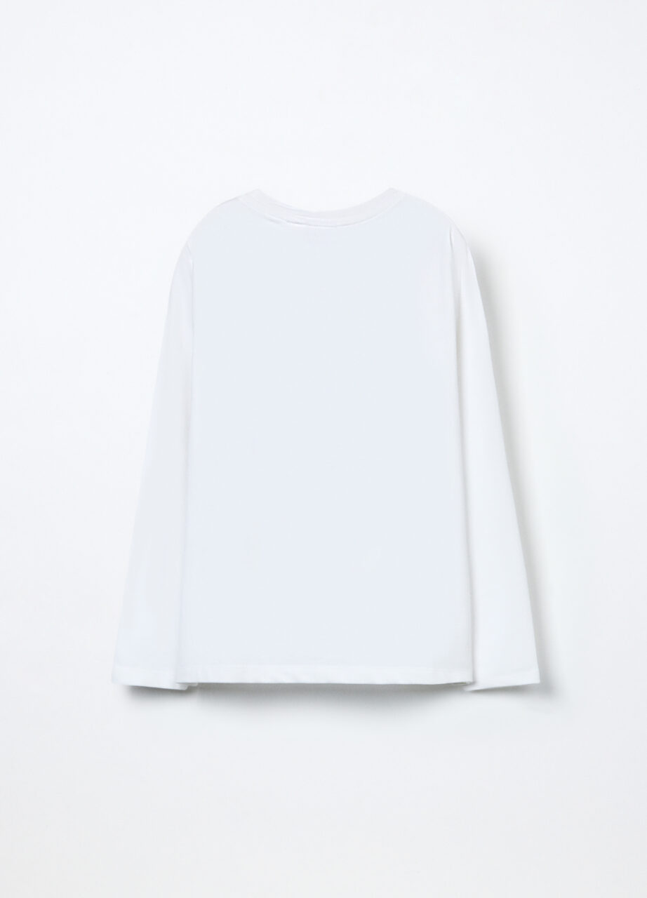 Majica od rastezljivog jersey pamuka za djevojčicu - Image 2