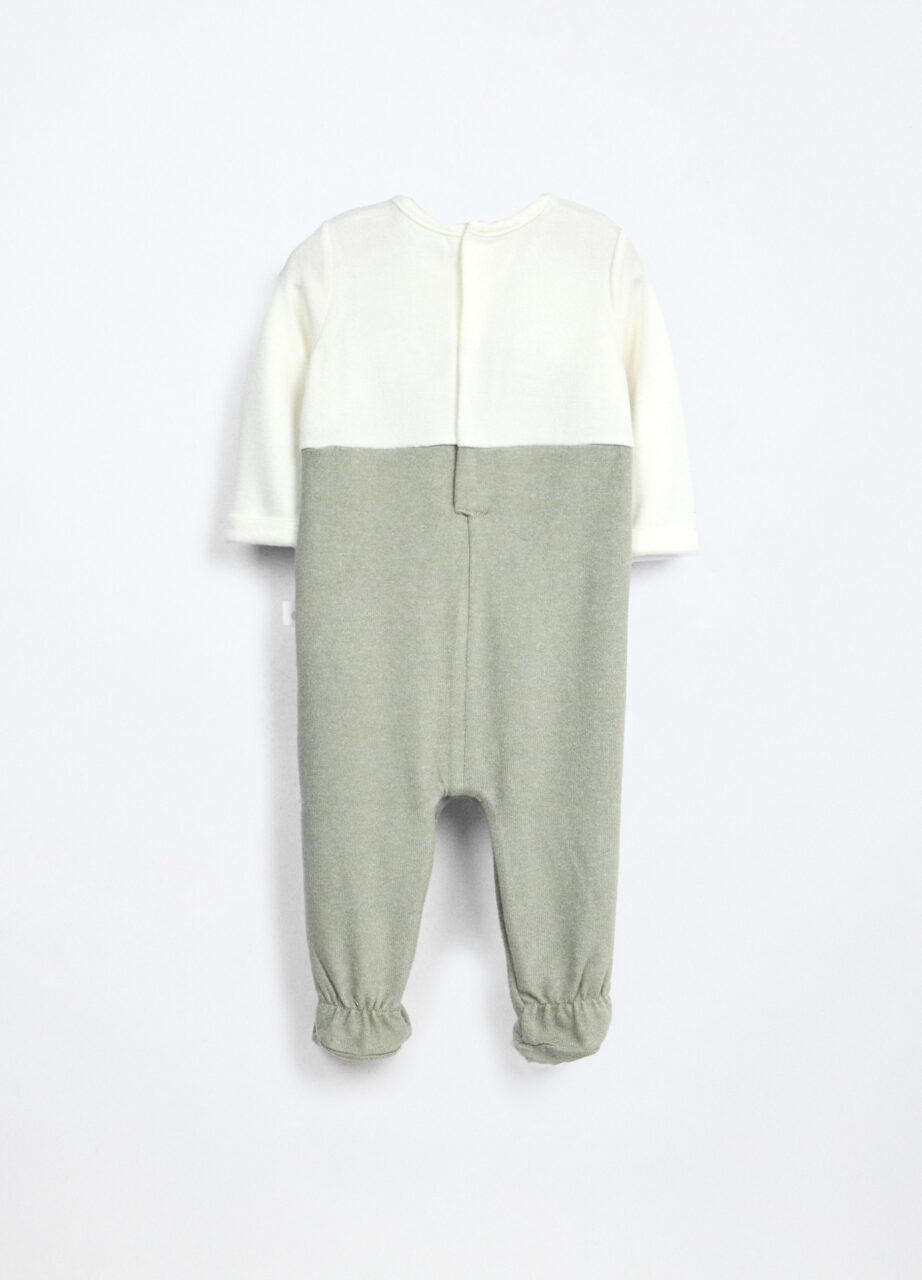 Alternative view of Jednodijelni kombinezon od viskoze s mješavinom za bebu dječaka