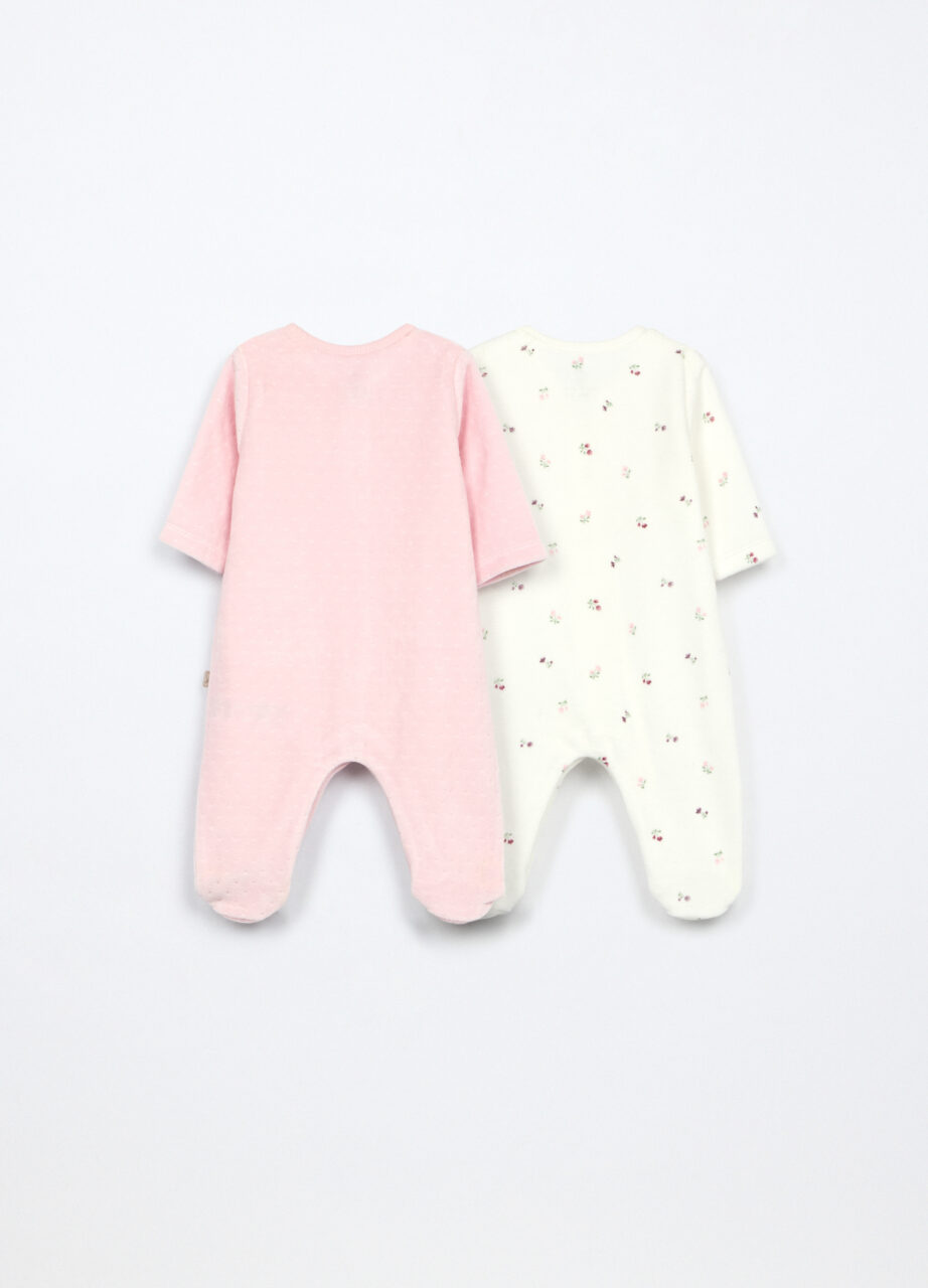 Alternative view of Paket od 2 pamučna kombinezona za bebe