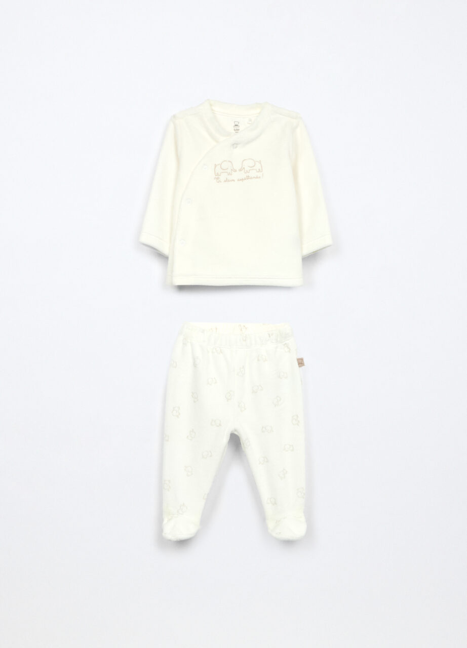 Set od pamučno sintetičkog mješavinskog velura