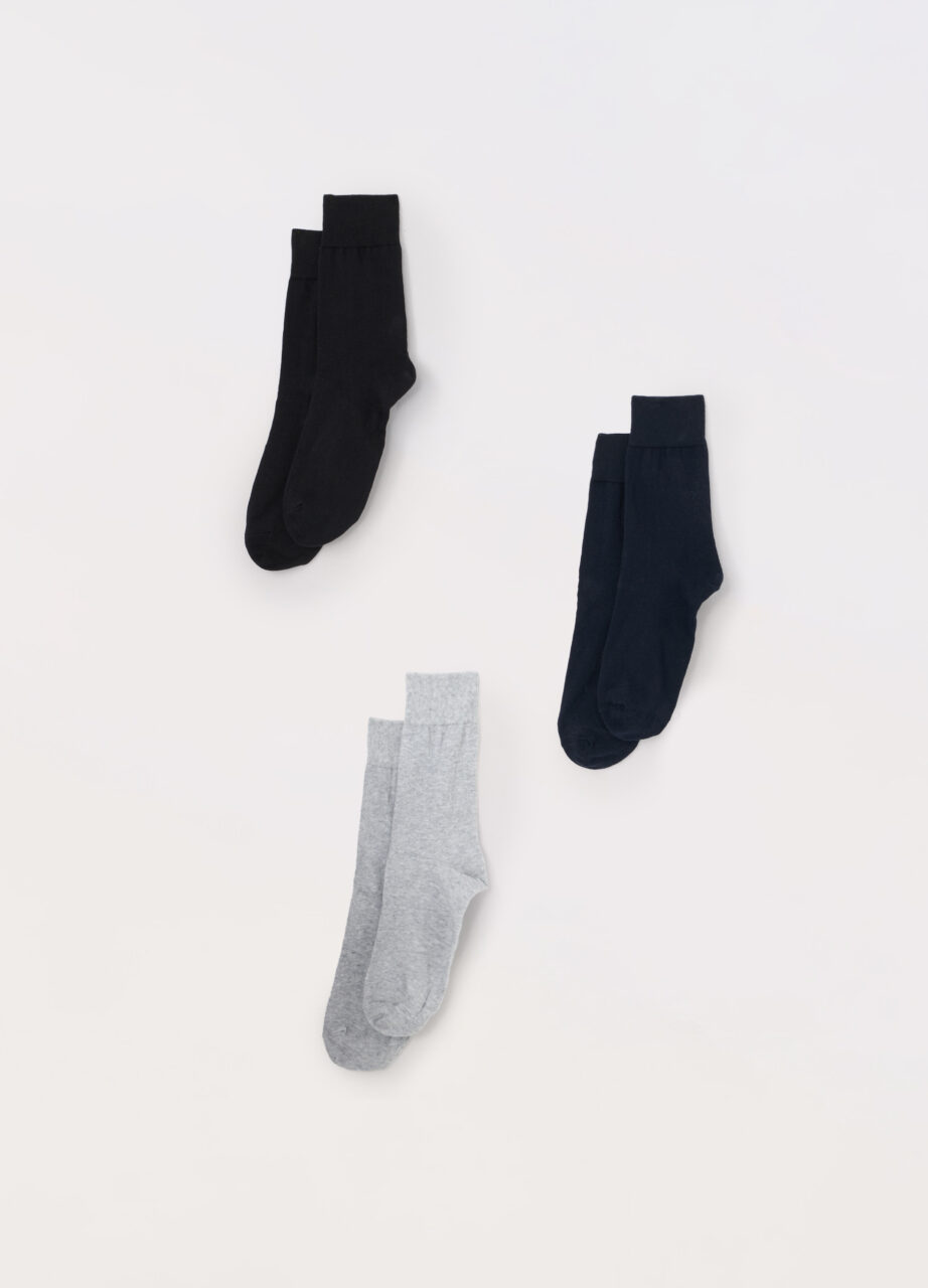 Paket muških kratkih čarapa od mješavine pamuka