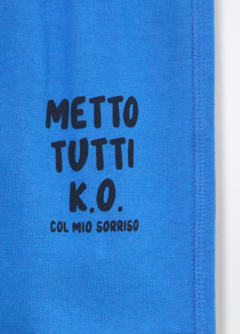 Donji dio trenerke od french terry čistog pamuka za bebe - Image 3