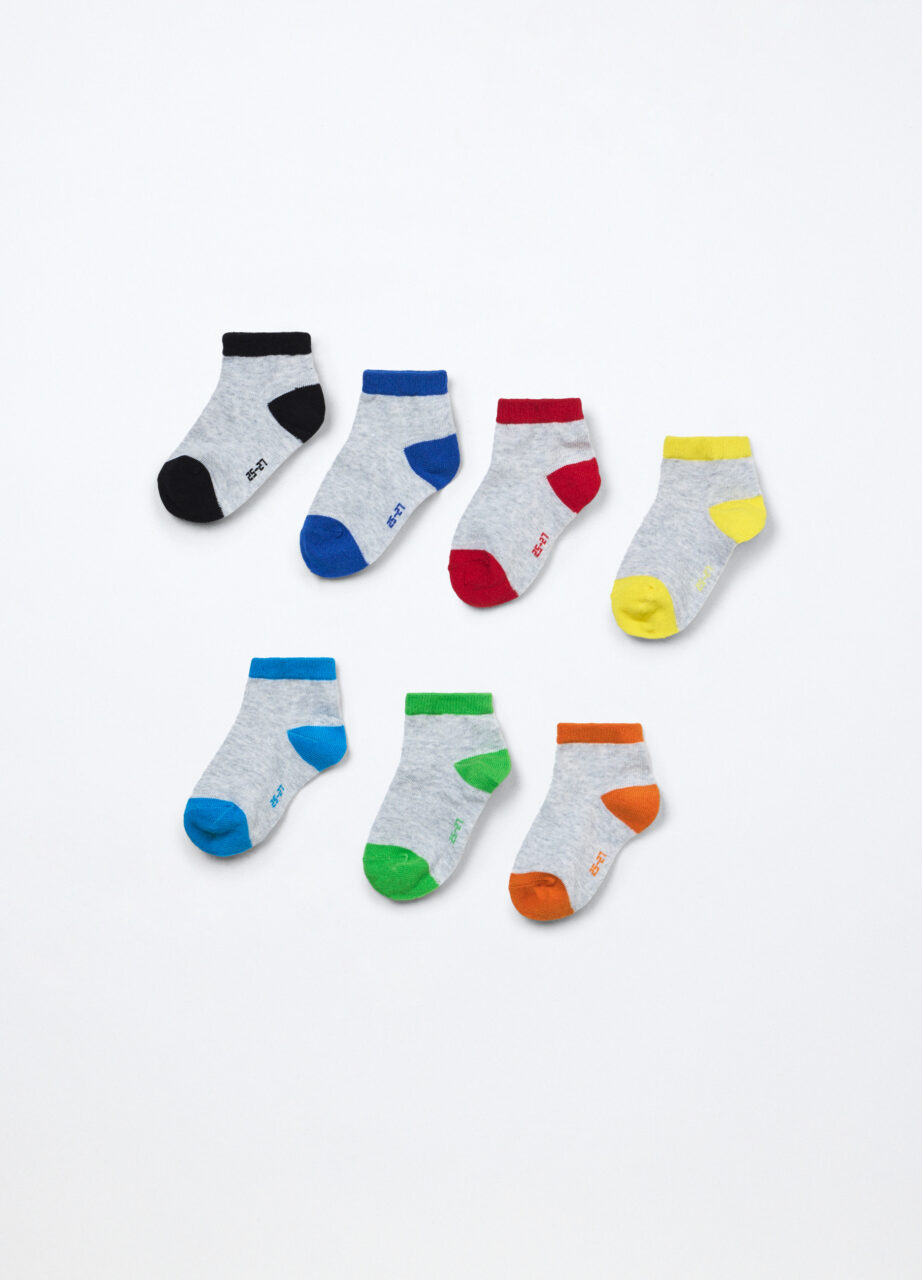 Alternative view of Paket od 7 pari kratkih čarapa za dječake