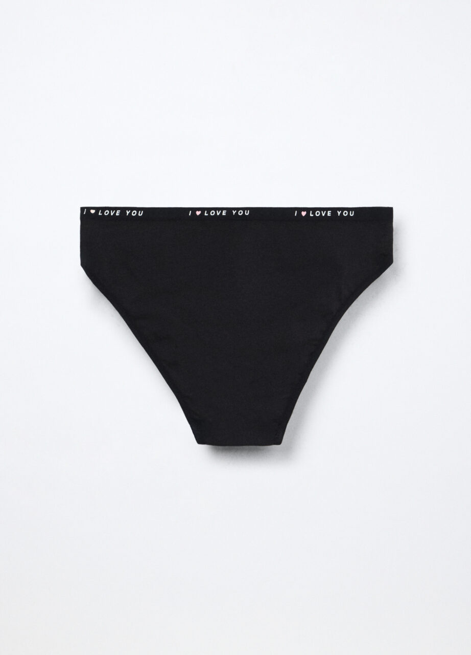 Alternative view of Gaćice od rastezljivog pamučnog jerseya za djevojčice