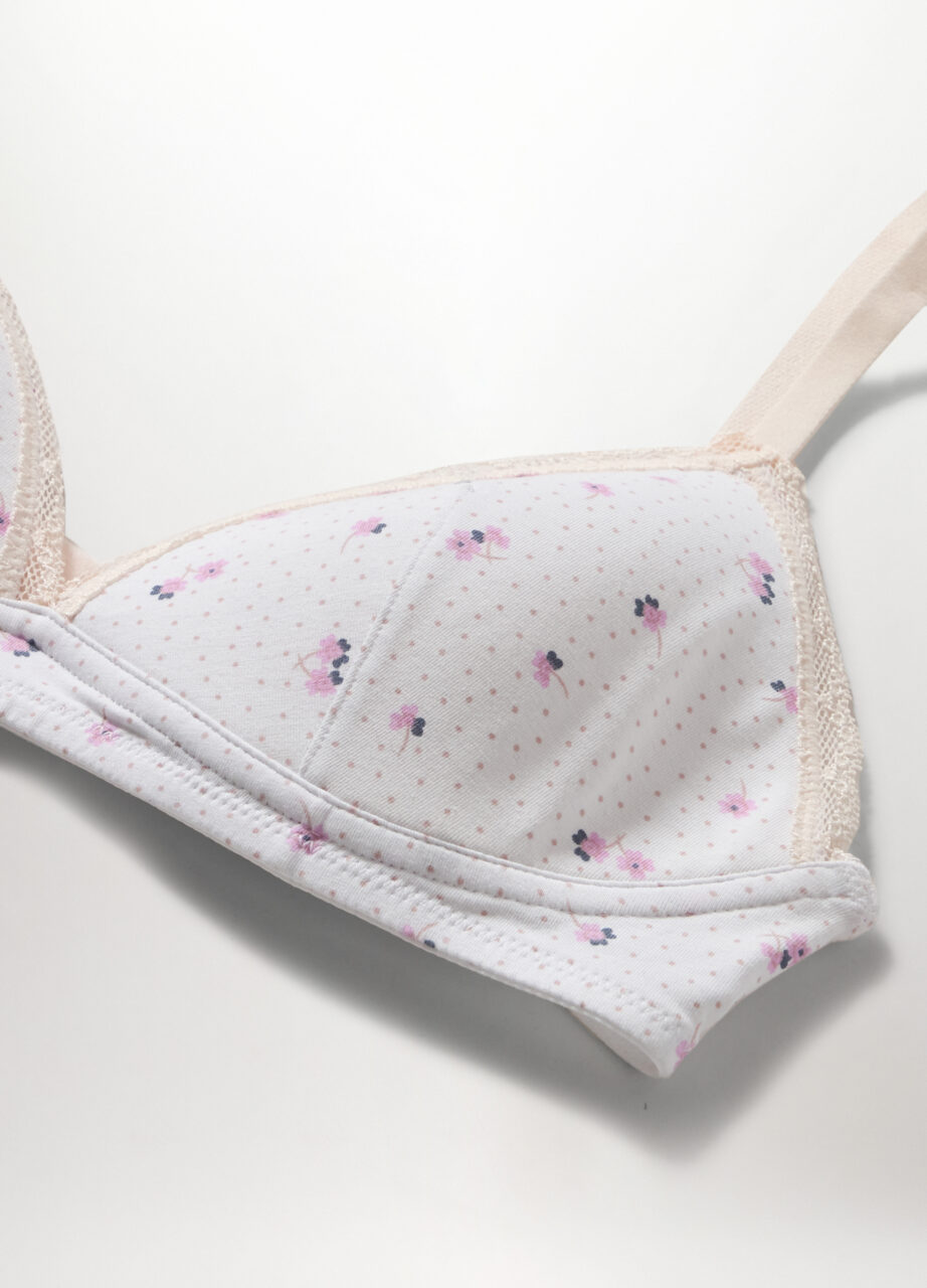 Alternative view of Paket od 2 podstavljena grudnjaka od pamuka