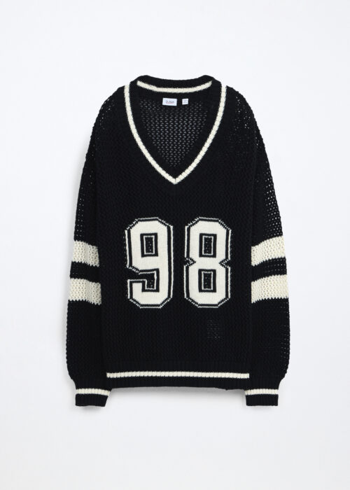 Džemper od mješavine pamuka za djevojčice