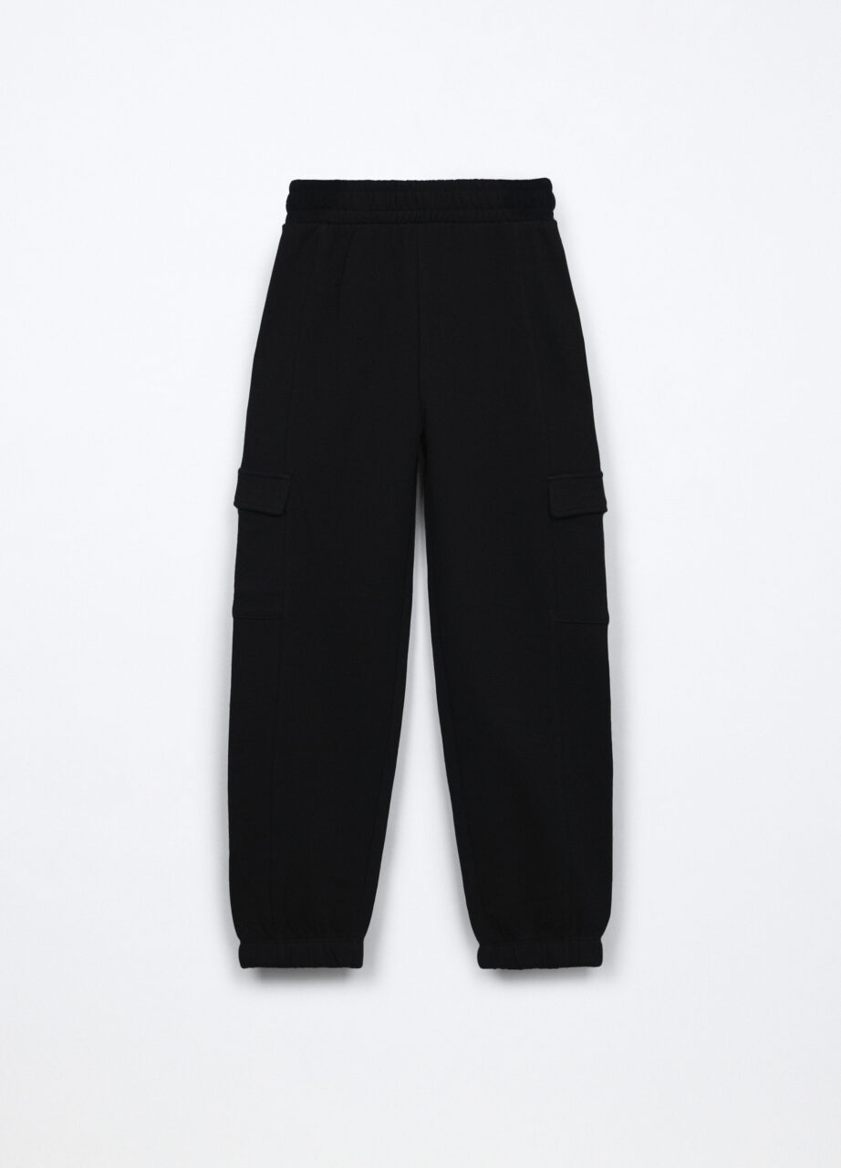 Trenerka cargo trenerka od french terry mješavine pamuka za djevojčice