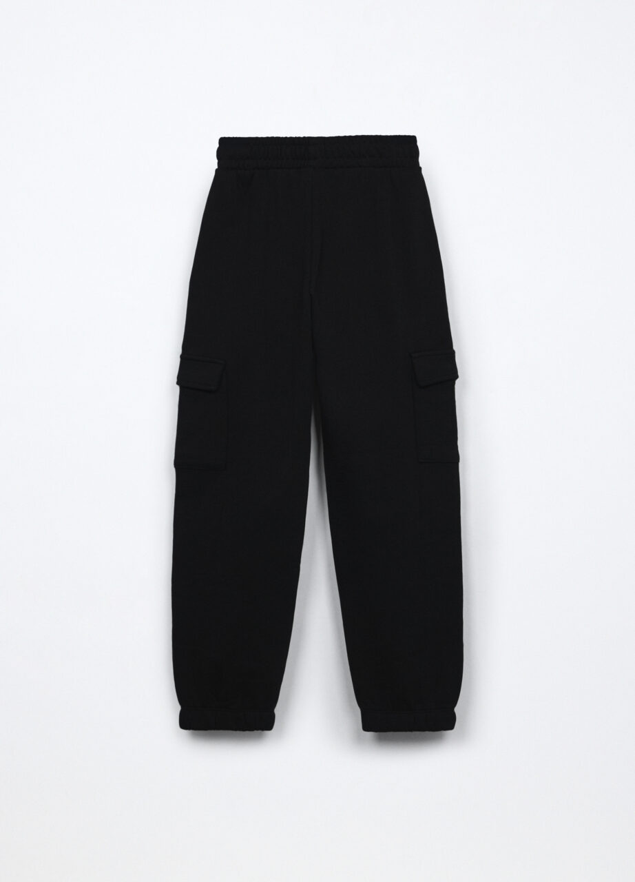 Alternative view of Trenerka cargo trenerka od french terry mješavine pamuka za djevojčice