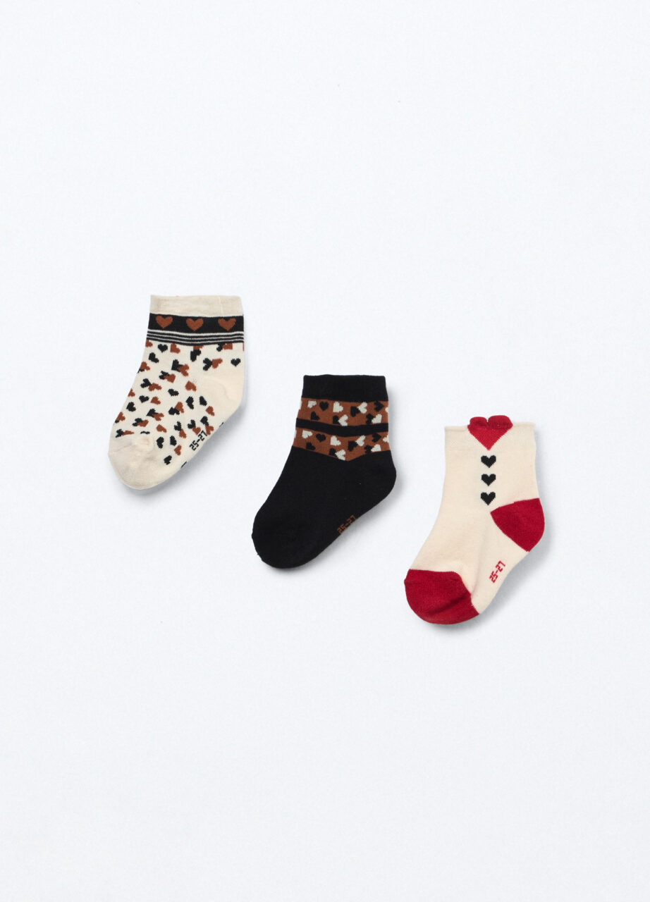 Alternative view of Paket od 2 para čarapa od mješavine pamuka za djevojčice