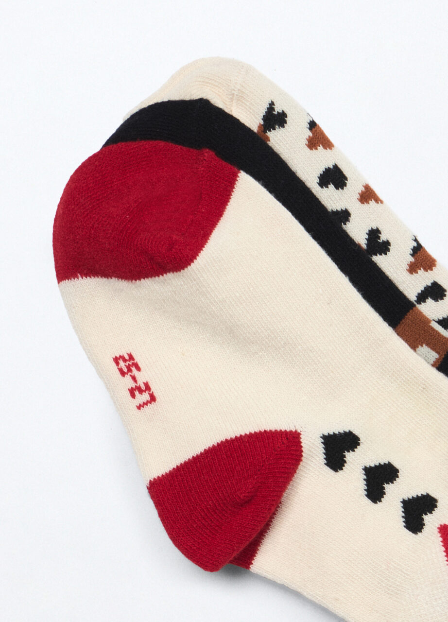 Paket od 2 para čarapa od mješavine pamuka za djevojčice - Image 3