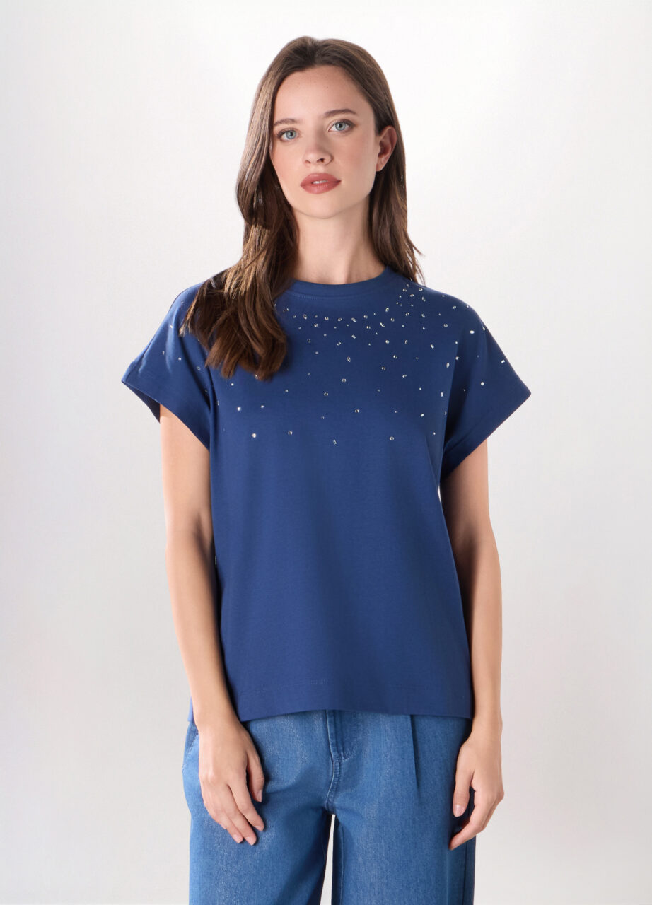 Ženska majica od čistog pamučnog jerseya