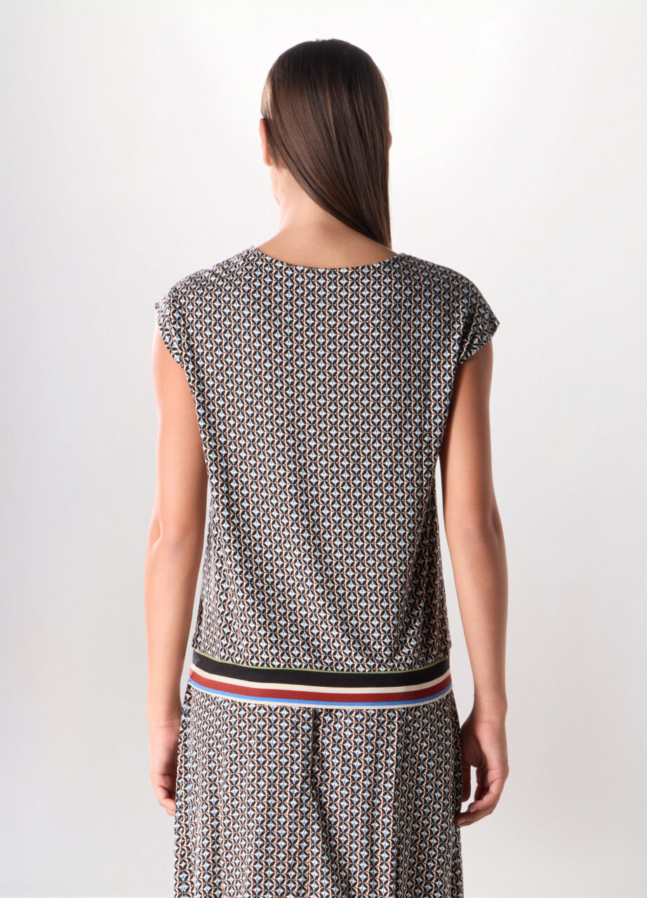 Alternative view of Ženska majica od rastezljive viskozne tkanine (jersey)